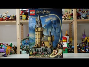 LEGO Harry Potter 76454 Hogwarts Castle The Main Tower Speed Build