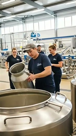 Milk to Paneer 🥛➡️🧀 | Modern Paneer Manufacturing & Packing | MotivMachine Factory #shortvideo #ai