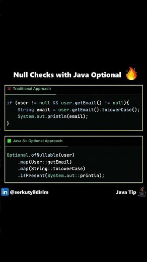 Stop Getting NullPointerException ❌ | Use Optional Like a Pro in Java #coding #interview