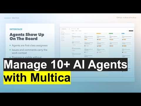 This Is How You Manage 10+ AI Employees (Multica Agents)
