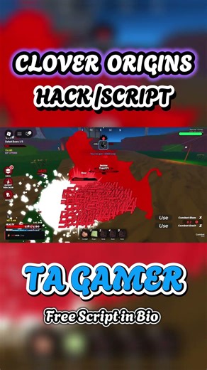 Roblox Clover Origins Script | Auto Farm , Auto Quest, Auto Roll & More!