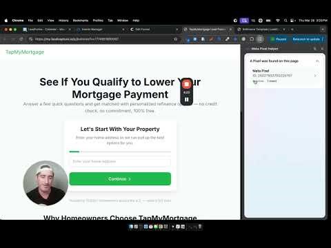 How to Set Up Meta Conversion Tracking in LeadCapture for Lead Gen (Pixel + CAPI Full Guide)