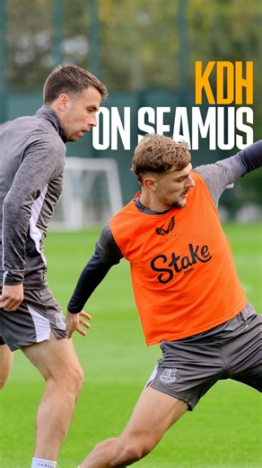 KDH x Seamus. 💙 The brand new episode of Everton 24/7 with Kiernan Dewsbury-Hall is now live on YouTube! 🔽 youtube.com/watch?v=UQuqhgjxNNk | Everton Football Club