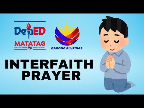INTERFAITH PRAYER -DEPED PRAYER| Official DepEd Prayer for Flag Ceremony