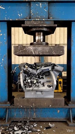 pressing ATM MACHINE