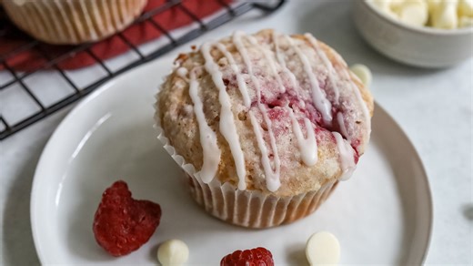 Raspberry White Chocolate Chip Muffins Recipe - Tasting Table