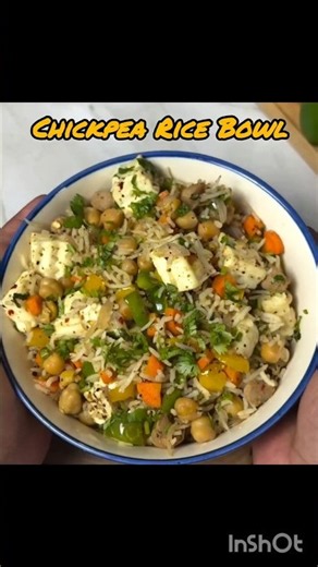 🍲 Protein-Packed Chickpea Rice Bowl | Healthy One-Pan Rice Recipe | Mehndi and Masala.