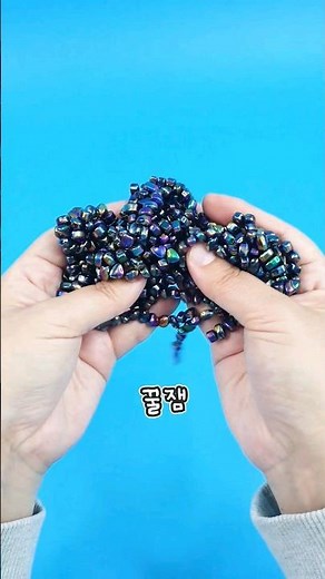 The most amazing slime in the world✨️ I'm a black magician who rules slimeㅋㅋㅋㅋ Magnet Ferrite Stones