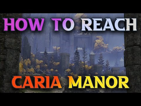 Elden Ring How To Get To Caria Manor Front Gate