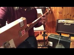 Can’t you see 1 finger beginner lesson Marshall Tucker Band on your 3 string Cigar Box Guitar