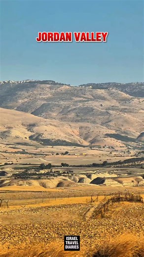 Jordan Valley is the land in-between of Israel and Jordan today, and it is known as the location of Jordan River. Kindly like, follow, and share. Thank you. #Israel #holyland #travel #share #followme | Pastor Aries Paduga - The Travelling Preacher in Israel