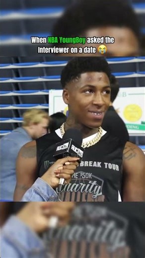 When NBA YoungBoy Asked the Interviewer on a Date 😭