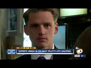 Experts weigh in on Navy pilot's UFO sighting
