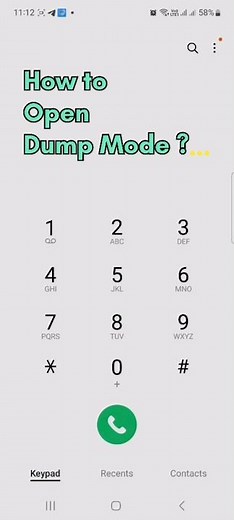 Samsung's low battery dump mode (*#9900#) #shorts #techinfo #secretcode #code #android