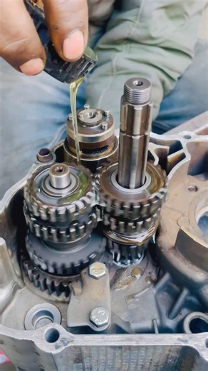 Hero Splendor Plus Full Engine Fitting || Hero Splendor Plus Full Engine Fit GS auto Service #bike