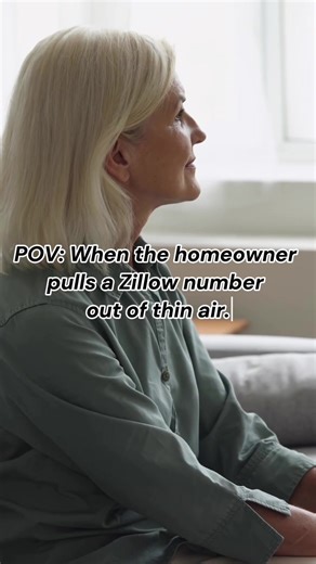 Me fighting for my life against a zillow estimate 🫠📱 #realtorproblems