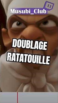 Doublage parodique de la scène culte de Ratatouille 🤣 #doublage #film #ratatouille #humour #shorts