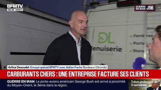 Face à la flambée des prix des carburants, cette entreprise de menuiserie a mis en place un forfait pour répercuter la hausse sur les factures qu'elle adresse à ses clients