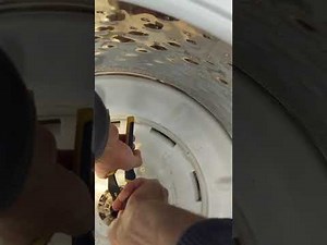 Whirlpool Maytag Kenmore washer wash plate agitator removal not spinning water out drive hub install