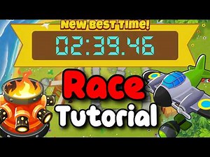 BTD6 Race Tutorial / guide | Town Marathon