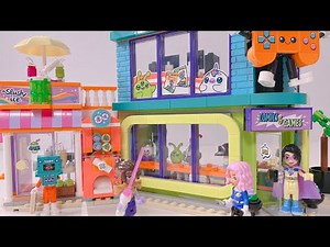 Lego friends Comic book and game shop 42674 | Lego friends 2025 summer sets build & review