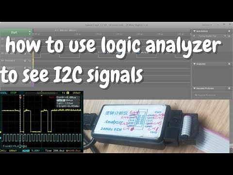 How to use Logic analyzer for debugging/seeing I2C Signals || SDA ||SCK ||ACK ||non ACK