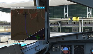 Toolbar Pushback gets an awesome update with pushback pre-planning - MSFS Addons
