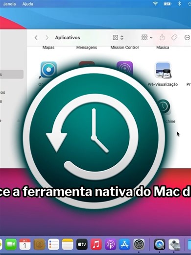 Backup do Mac com Time Machine #mac#timemachine #backup#aplicativo#macbook