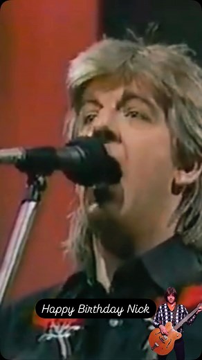 Happy Birthday Nicholas Drain Lowe (born 24 March 1949) is an English singer-songwriter, musician and producer. A noted figure in pub rock, power pop and new wave. He is best known for the songs “Cruel to Be Kind” (a US top 40 single) and “I Love the Sound of Breaking Glass” (a top 10 UK hit), as well as his production work with Elvis Costello, Graham Parker, and others. Lowe also wrote “(What’s So Funny ‘Bout) Peace, Love, and Understanding”, a hit for Costello and “I Knew the Bride (When She U