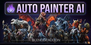 Auto Painter Ai | BlenderNation Bazaar