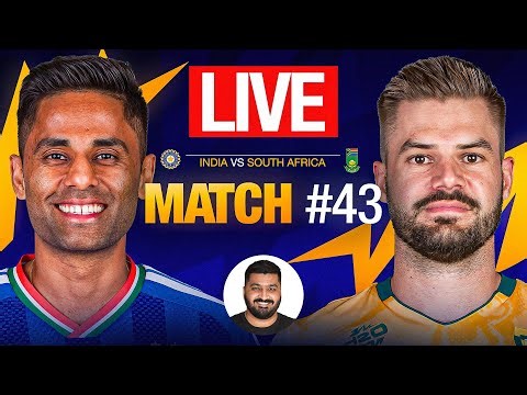 INDIA vs SOUTH AFRICA Live Match Today | IND vs SA T20 World Cup 2026 | Ahmedabad | Live Score |