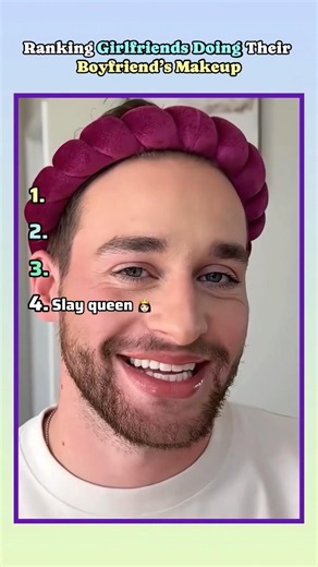 Ranking Girlfriends Doing Their Boyfriends Makeup 😆