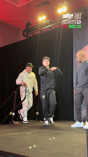 Javon Walton Official Weigh-In at 135 Pounds