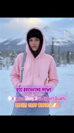 girls crop hodie @390 #ho #hodi #girl #fashion #dress #winter #siawishmall