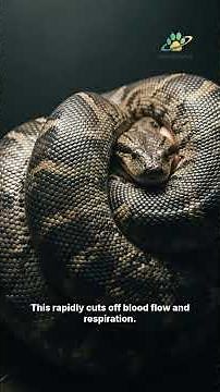 Anaconda's Deadly Squeeze How It Crushes Prey