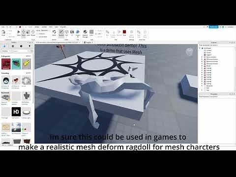 Mesh Deformation Humanoid Ragdolls! (In roblox studio)