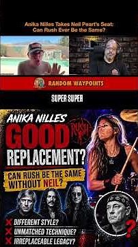 Anika Nilles Replaces Neil Peart? Rush Fans Debate the Impossible Drum Seat