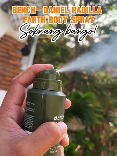 Daniel Padilla Bench Body Spray: Unleash the Fragrance Sensation