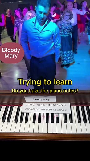 Try to learn piano playing Bloody Mary, they all say it is easy, is it? Have fun 😄 #bloodymarychallenge #bloodymarry #pia #pian #pianochallenge #pianoplayer #easypiano #pianotuto #pianotutorials #pianolessons #dancechallege #coversongs #havefunwithit
