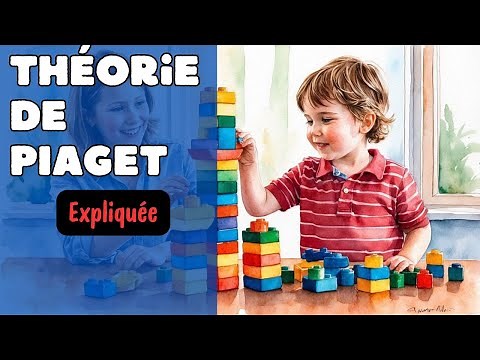 La théorie de Piaget (développement cognitif) expliquée en 3 minutes