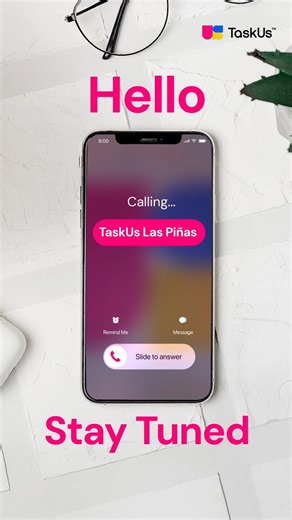 TaskUs PH on Instagram: "The newest TaskUs Las Piñas site is calling, more opportunities are coming! Are you ready to be part of Us? Join TaskUs #NewTaskUsSite #LasPiñas #SiteLaunch"