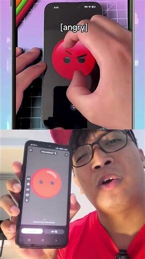 ANGRY EXPRESSION EMOJI #shortvideo #creative #art