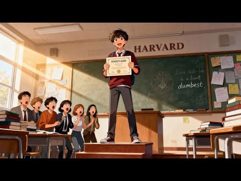 Dumbest” Student Became Top of the Class – 4 Harvard Study Secrets