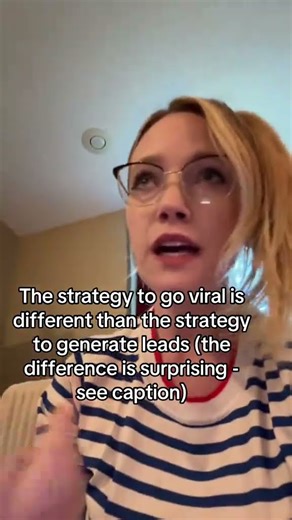 Virality is volume. Lead generation is precision.