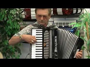 Excalibur Accordion Geneva Ultralite 24 Bass Demo | Jim Laabs Music