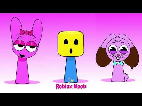 Pyramixed Pinki vs Roblox Noob vs Sprunki Ester 😱 | Ultimate Sprunki Battle