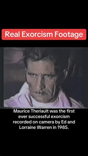 Real Exorcism Footage - Ed and Lorraine Warren recorded the successful exorcism after Maurice’s family sought help due to his increasingly disturbing behavior. #theconjuring #paranormal #typ #scary #trending #creepy #thewarrens #horror #movie #halloween | The Strangest