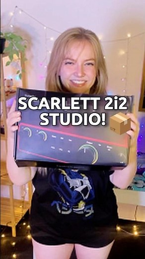 Unboxing the Scarlett 2i2 Studio! ❤️🎧🎤 ‪@FocusriteTV‬