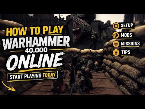 How to Play Warhammer 40K Online (Tabletop Simulator Guide)
