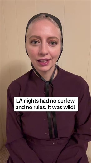 Los Angeles was wild. I lived there for six years. I went to many underground warehouse parties, music festivals, raves, and house parties. It was so amazing and unforgettable! #examishgirl #amishtiktok #amish #amishbooks #amishwomen